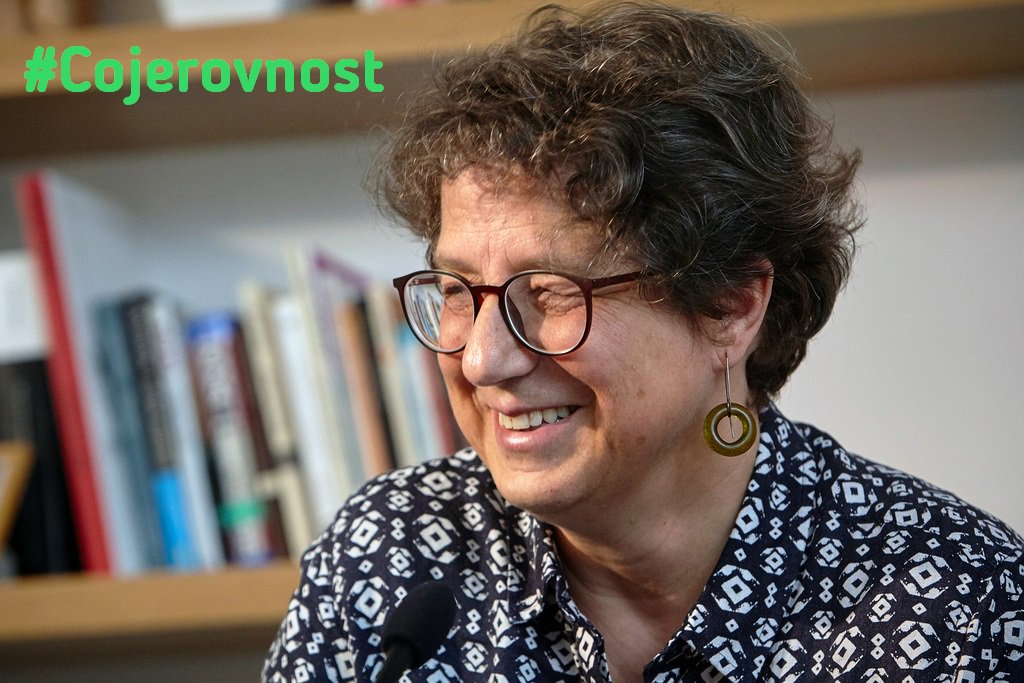 Milena Bartlová: "Rovnost žen a mužů pro mne znamená, že oba mohou ve stejné míře rozhodovat o svých životech." #Cojerovnost