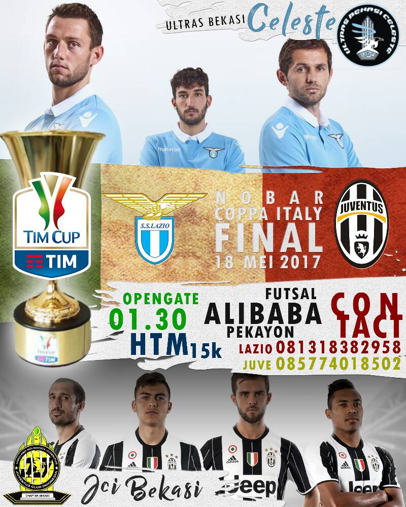 Yes jan lupa besok nobar final, yang mau bawa pacar boleh, bawa temen boleh, yang mau bawa  pacarnya temen juga boleh, asal ga ketauan :))