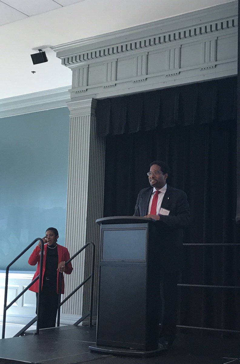 Dean Pines accepted UMD Faculty Ethnic Minority Achievement Award yesterday, citing the Center for Minorities in Sci. &amp; Engineering, <a href="/UMDWIE/">UMD WIE</a>