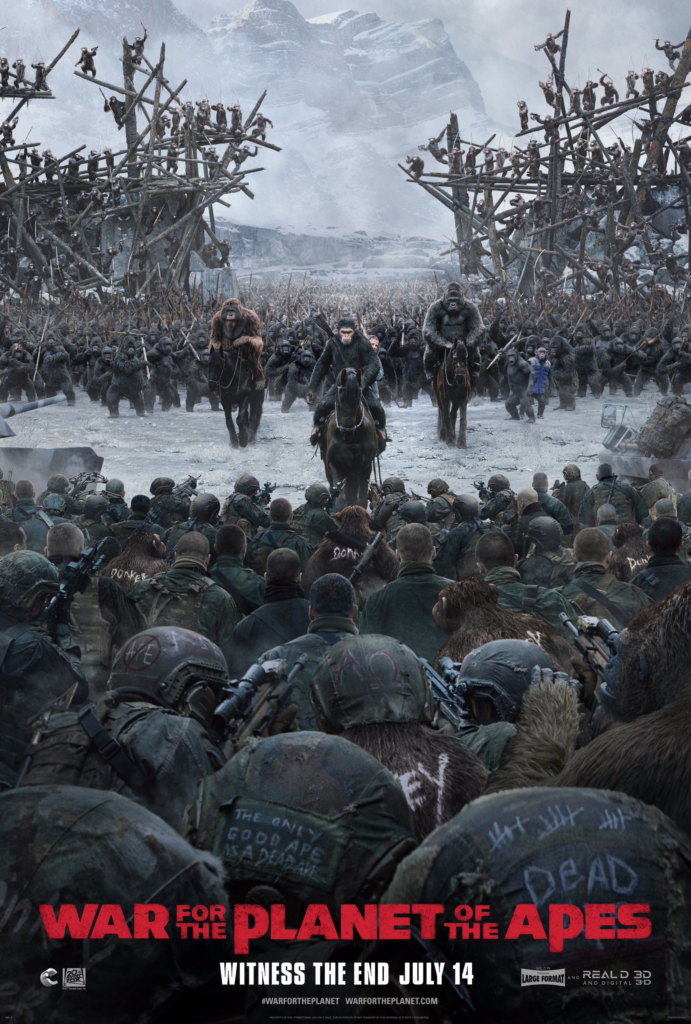 Caesar Vows To Finish The WAR FOR THE OF THE APES In This Action