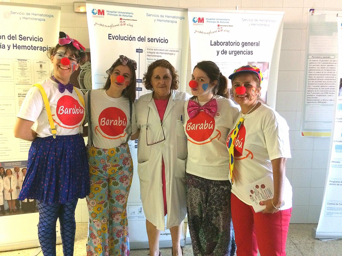 barabupayasos's tweet photo. @AytoAlcalaH @javiRpalacios @Banco_HUPA @Madridonasangre @AHSaludyConsumo @jhernandezbox72 @CardenalCisnero @AHJuventud Vamoss!#Donación de #sangre y #sonrisas nonstop!A por un nuevo record con 150 donaciones!OS ESPERAMOS hasta las 21:00 =🔴)#PayasosDeHospital https://t.co/fK6cciWrTR