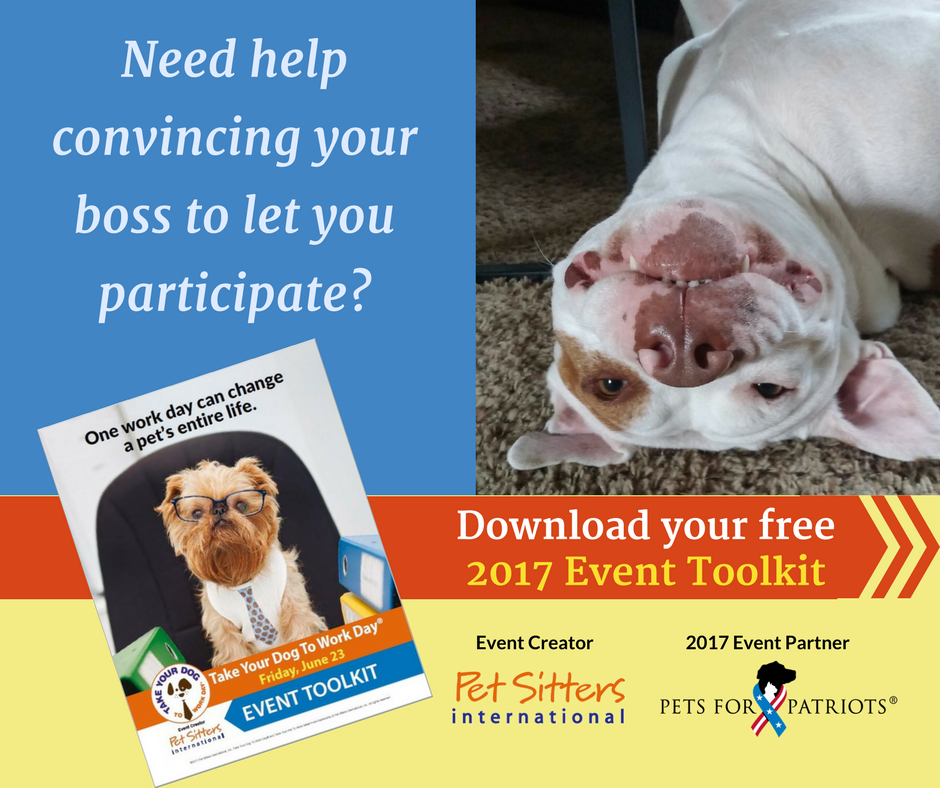 PetsforPatriots's tweet photo. Taking your dog to work is a thing? It is! How your office can go to the #dogs on June 23: https://t.co/LZFwVMJdFE via @takeyourdog https://t.co/8ngnFjaTBe
