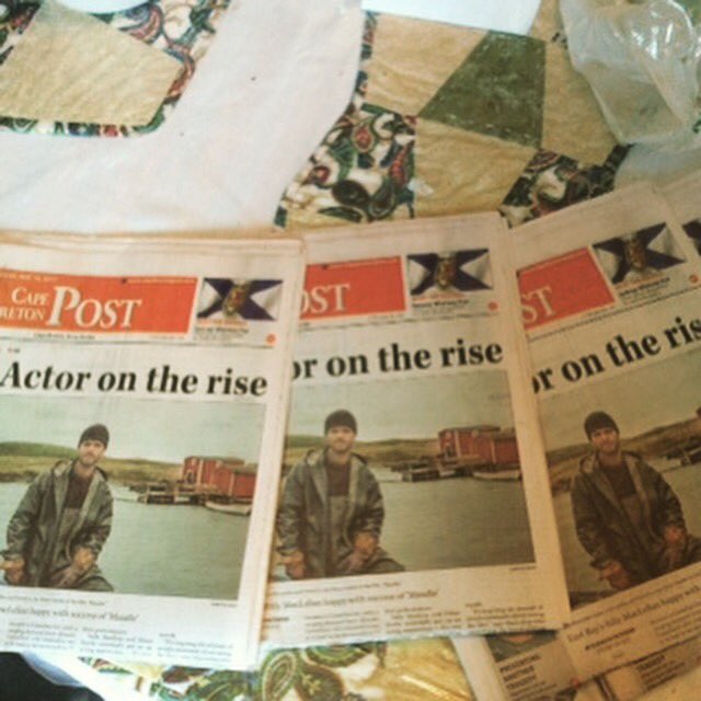 billymaclellan's tweet photo. Grateful to all the folks at the CB Post for the support over the years. And today for Page One! #BUCKETLIST #maudie #CBPost #Caper #LookMa https://t.co/LbmRUOu6q3