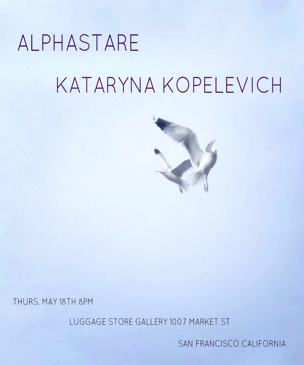 alphastare1's tweet photo. My next live set this Thursday May 18 for @OutsoundMusic at #theluggagestoreSF #experimentalmusic #electronicmusic #live #alphastare https://t.co/YySzJ4Jr8Z