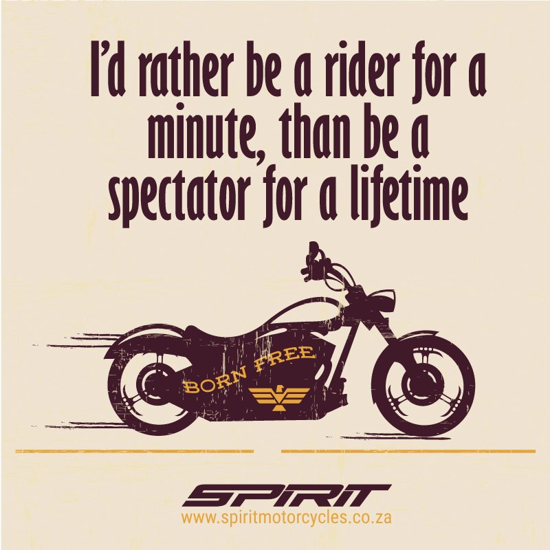 Spirithelmets's tweet photo. Retweet if you agree… #Spirit #Quote #QuoteTuesday #Tuesday #Chooseday #motorcyclequote #motorcycle #biker https://t.co/8AcDYFqYFB