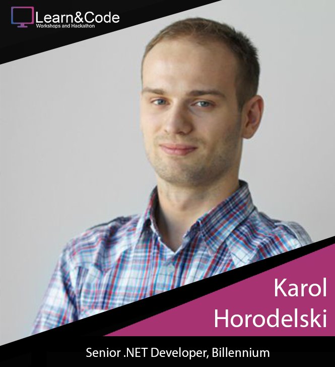 SKNI_dotNET's tweet image. #KarolHorodelski kolejnym prelegentem na #LearnAndCode ! #hackaton #edulab #SKNI #CSharp #C#