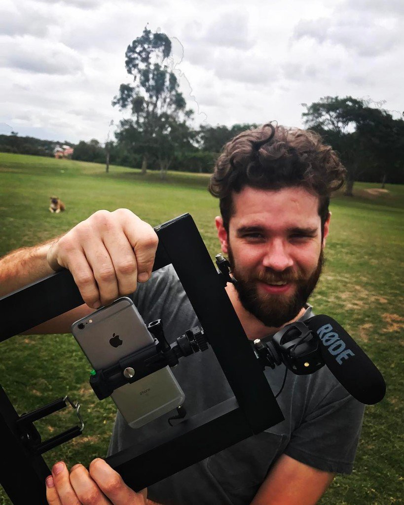 MattAboutTown's tweet image. I built a thing for going live on Facebook! #debonairfox #builder #diyfilm