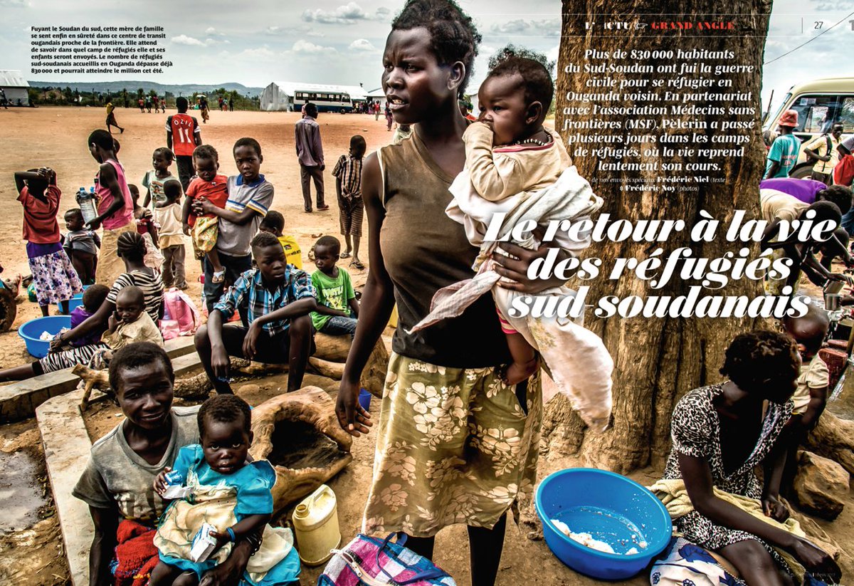dans <a href="/pelerincom/">Alex</a> #reportage les #refugies du #sudsoudan en #Ouganda 8 pages F. Noy <a href="/fuddish/">Noy Frederic</a> <a href="/MSF_PictureDesk/">MSF PICTURE DESK</a> @MSFpartenariats <a href="/MSF_france/">Médecins Sans Frontières (MSF) France</a>