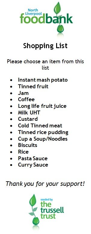 standrewslive's tweet photo. Unfortunately, Foodbank stocks are very low at the moment. All donations make a real difference... Please RT! https://t.co/MRvinDiCBu