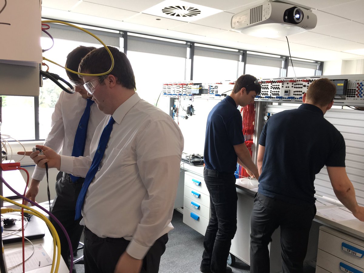 ProfMem's tweet photo. @worldskillsuk Automation regional heat is under way. @UTCSheffield , @BMW  and @MiddlesexUni seeking a place at the UK final  @SkillsShow. https://t.co/BuvhsJhv56