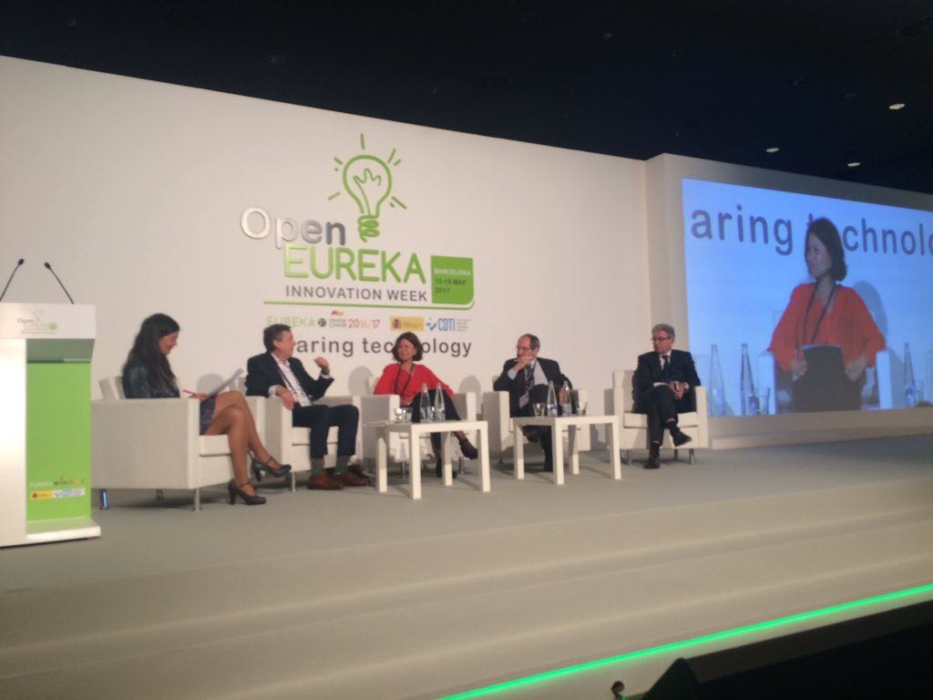 .<a href="/yolandaps/">yolanda pierce</a>: "There’s a gap between corporates and #startups. To collaborate we have to be transparent, direct, flexible…"  #EUREKAweek17