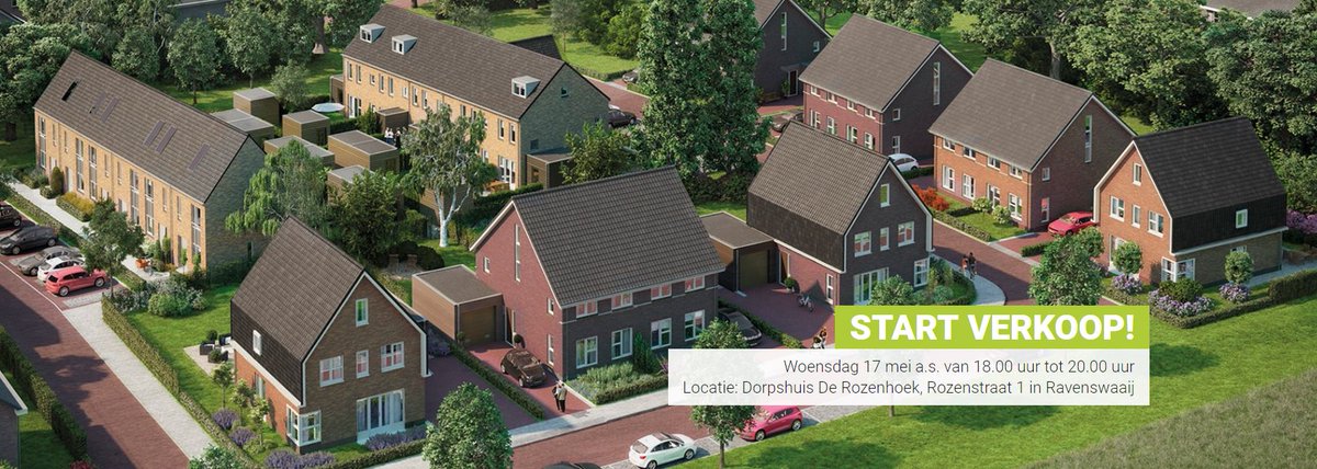 Opdracht voor nieuwbouw 22 won. Zandakkers in Ravenswaaij van <a href="/IngeniousVastg/">Ingenious Vastgoed</a> .Morgen 18.00 uur start verkoop in De Rozenhoek te Ravenswaaij