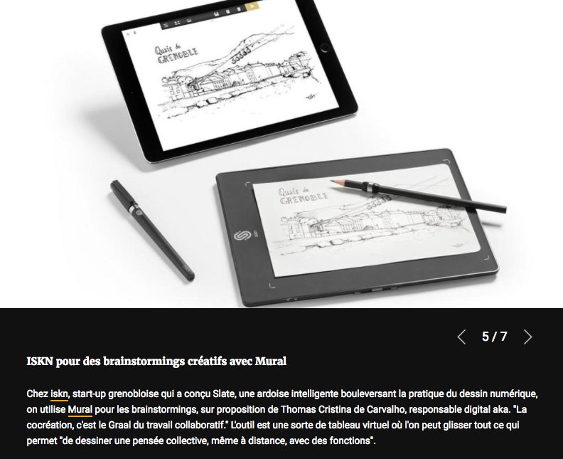iskn_co's tweet photo. 6 solutions collaboratives testées et approuvées ✨ https://t.co/cVJYS66Qpq via @Emarketing_fr #iskn #laslate #frenchtech #brainstorm https://t.co/20SOto6u9T