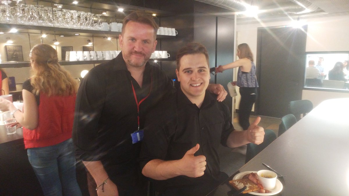 espritgroup's tweet image. Our elite athletes are prepped for today! @WaitersDay_UK do you get a wooden spoon prize? #NWD2017 #pointsforeffort #fundyourfun