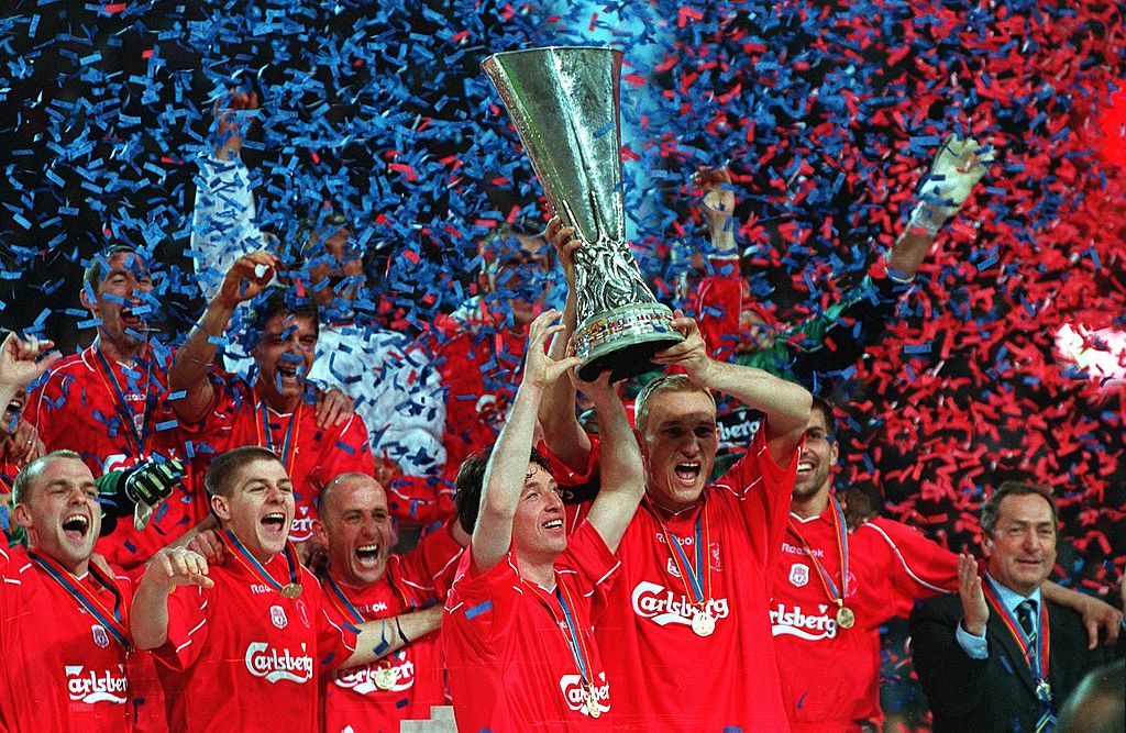 🗓 #OnThisDay in 2001, #LFC beat Alaves to claim the UEFA Cup and