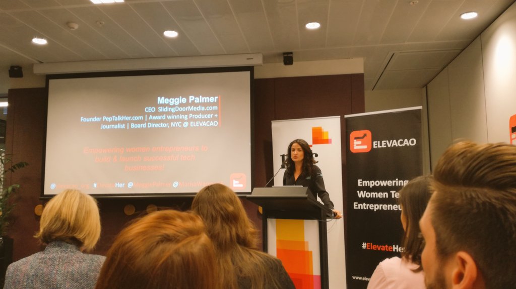 AlexandreKohn's tweet photo. Good energy & great women #founders at the @elevacao_org #pitching event tonight! #startupAus @PwC_AU #HealthMatch #SmallStash @plannthat https://t.co/RN6wFeIKyJ
