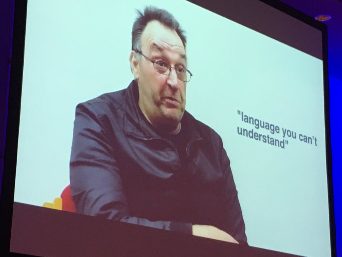 ScotLDO's tweet photo. 'Voices of experience' interviewees speak about importance of #goodcommunication when using #learningdisability #healthservices #sldo2017 https://t.co/EYyPuOe1jo