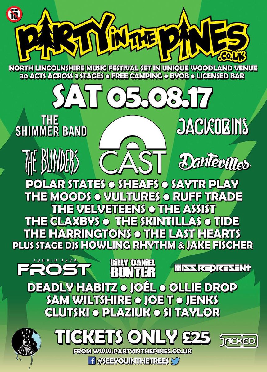 Party In The Pines 2017 
Full Poster 💥💥💥