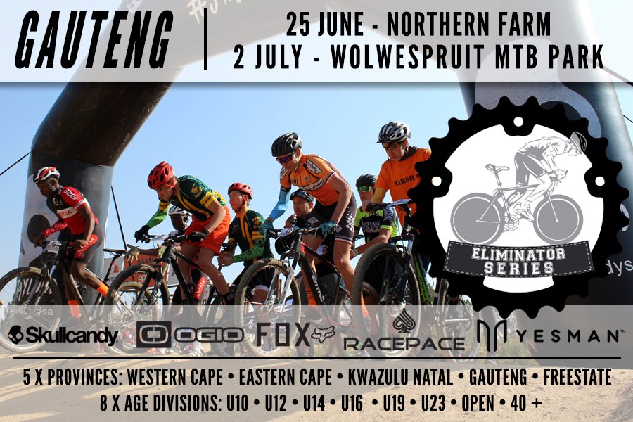One_Move_Ment's tweet photo. Don't forget that entries are open for the whole ELIMINATOR SERIES.

https://t.co/KvxKiipxtG

WP, KZN, GP... also Free State &amp; Eastern Cape! https://t.co/y3xlr3YIgP