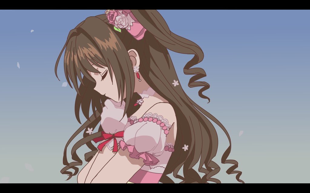 ユキうさぎ Ccさくらopのプラチナがめっちゃ好きだから卯月でトレスして遊んだ ロゴに地味に気合を入れた ユキうさぎ Ccさくらopのプラチナがめっちゃ好きだから卯月でトレスして遊んだ ロゴに地味に気合を入れた