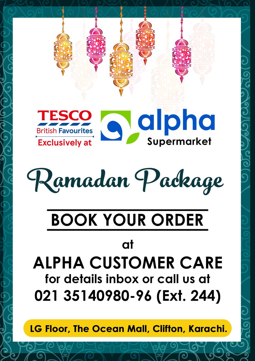 TescoAlpha's tweet photo. Let's do our part &amp; spread happiness this Ramadan with Alpha Supermarket. Pre-order now.
#alphasupermarket #ramadan2k17 #tescoalpha https://t.co/PqjOF4IgPi