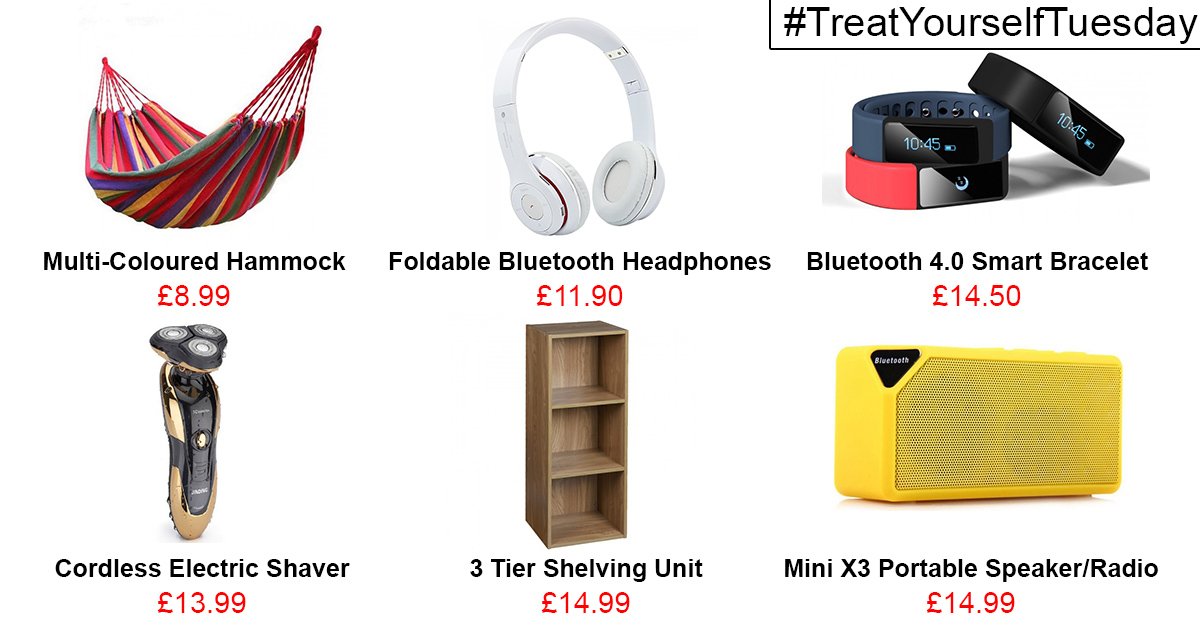 DidoBuy's tweet photo. Today is #TreatYourselfTuesday so here are some ideas on Didobuy for under £15! https://t.co/yhs4MbarEV