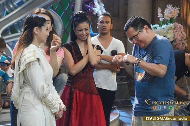 GlaizaNews's tweet photo. Throwback BTS 
Glaiza via @gmanetwork  #EncantadiaHanda https://t.co/Z6RPbkVO3m