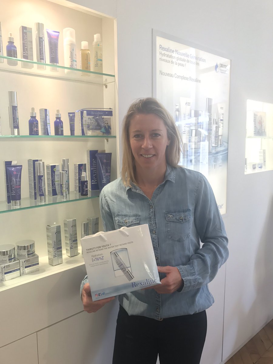 rexaline's tweet photo. PAULINE, notre icône du tennis français a choisi d'hydrater sa peau avec Rexaline... ALLEZ PAULINE @ppauline86 https://t.co/vDZSCHj7qs