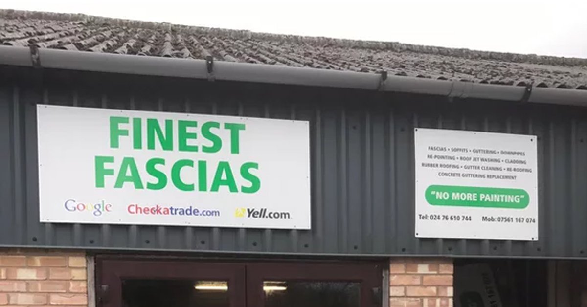FinestFascias's tweet photo. Visit our #showroom at Lovitts Farm! It's open Monday - Friday from 9:30am until 3pm, Sat from 10am until 2pm and closed on Sun. ⏰ #midlands https://t.co/xeRrvvGmqL