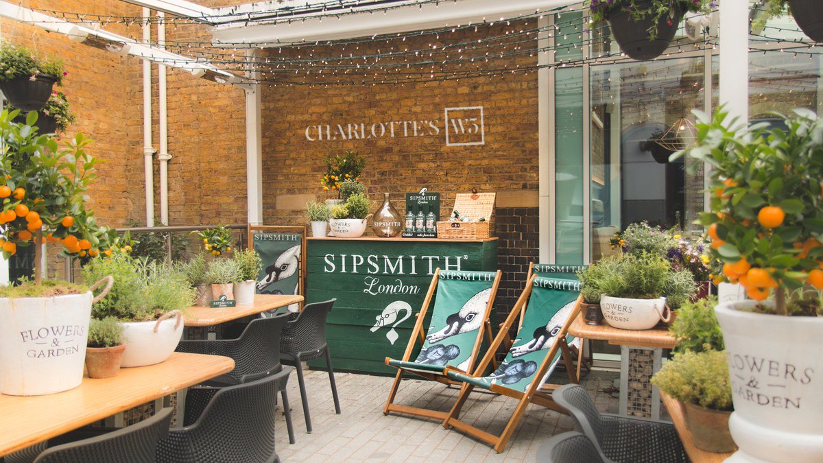 Richard Vines on Twitter: "The <a href="/sipsmith/">Sipsmith Gin</a> Secret Sipping Garden . " ow.ly/8lP430cfpHJ