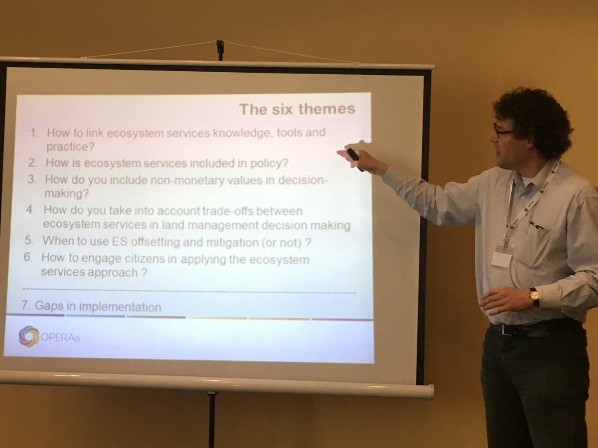 OpplaCommunity's tweet photo. Great to be at @OPERAsProject conference in Sofia. Marc Metzger introducing themes for upcoming outreach programme #EcosystemServices https://t.co/kavJ1iwztw