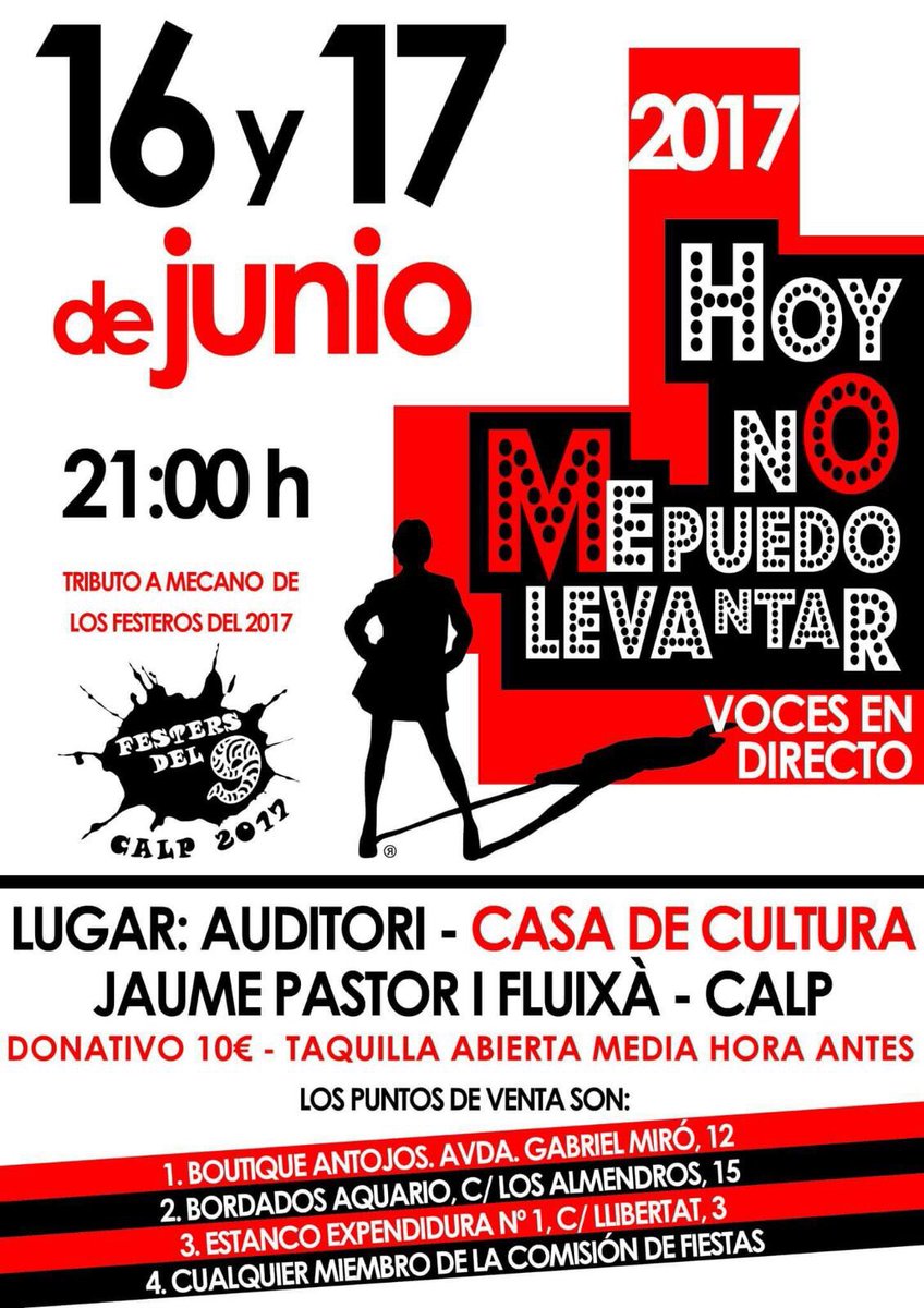 viccmartinezz's tweet image. Os esperamos!!! @Festers2017