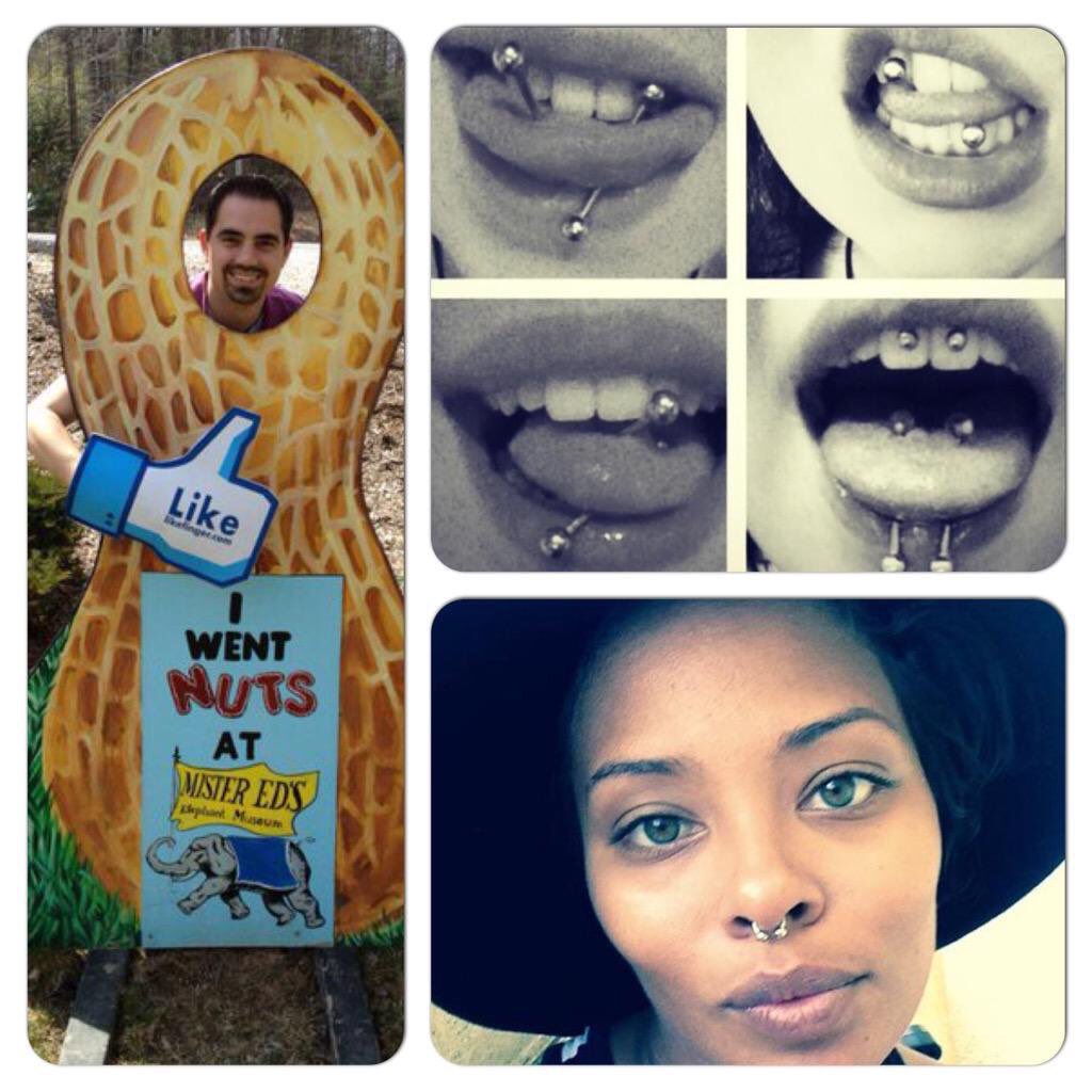 LikeFinger's tweet image. Today is "National Piercing Day".  I guess you could call it a "Hole-A-Day"! Do you #LIKE body piercings? #NationalPiercingDay