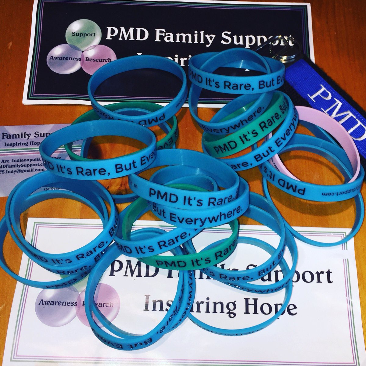 JenniferFagan1's tweet photo. #pmd braclets have arrived & more to come #pelizaeusmerzbacherdisease #minimarathon2017 #keepingupwithkillian https://t.co/R5e1QSxHtv