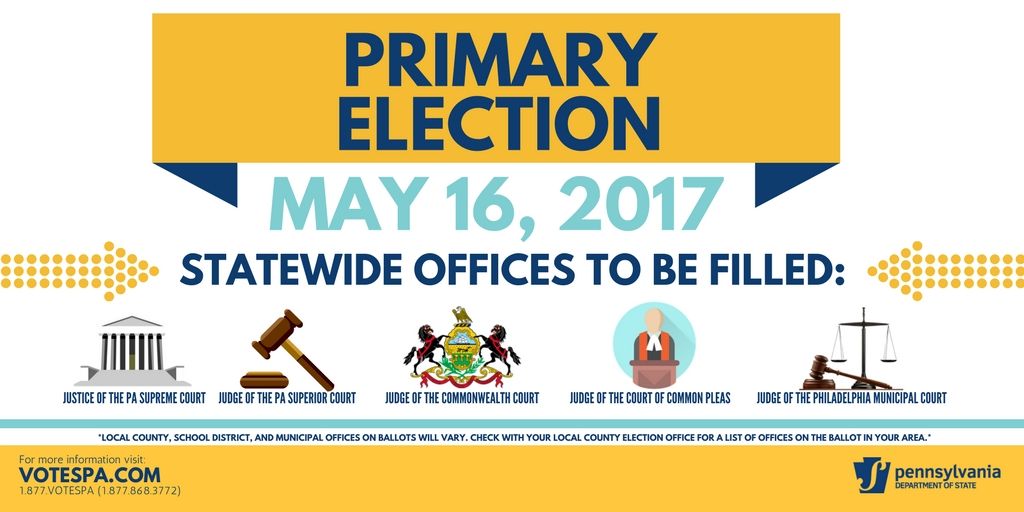 IT'S ELECTION DAY! Polls are open 7AM to 8PM. Find your polling place at VotesPA.com or PhiladelphiaVotes.com.