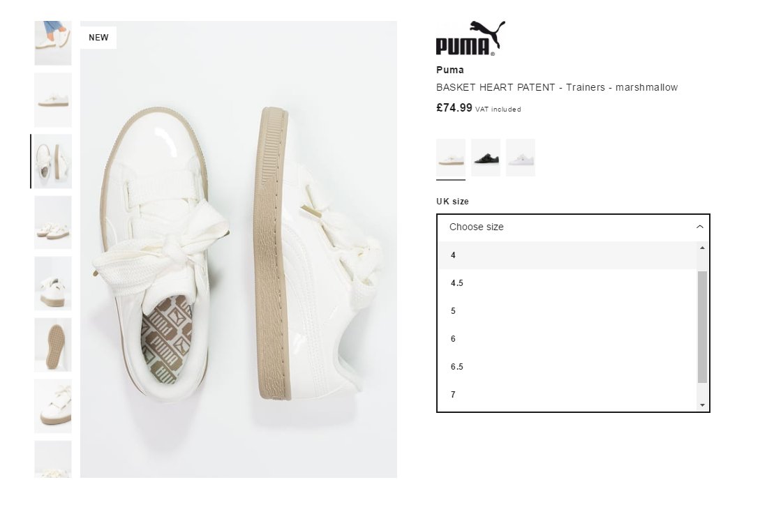 puma basket zalando