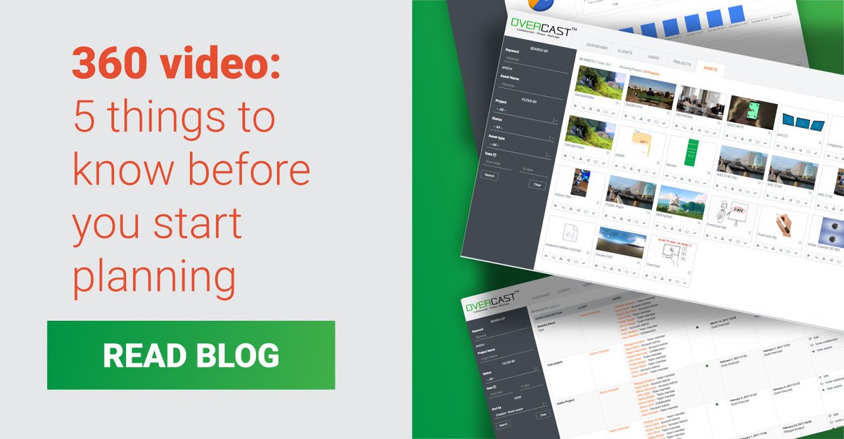 Practical Blog Post Alert!
360 Video | 5 Things To Know Before You Start Planning >> bit.ly/2qMBlF7