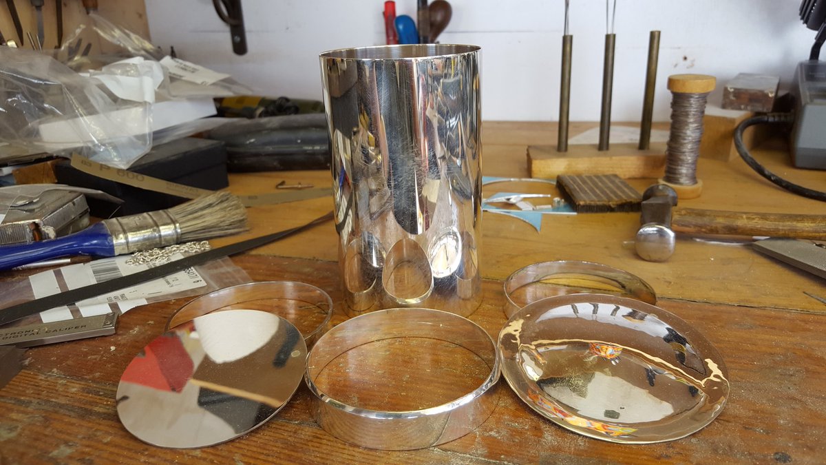 All the parts prep polished and ready for assembly.