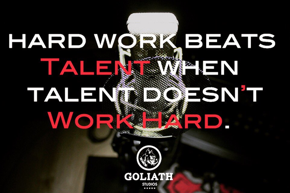 GoliathStudioSA's tweet photo. Even the talented ones have to work hard.
#TuesdayTip
#GoliathStudio https://t.co/4buHPZKQri