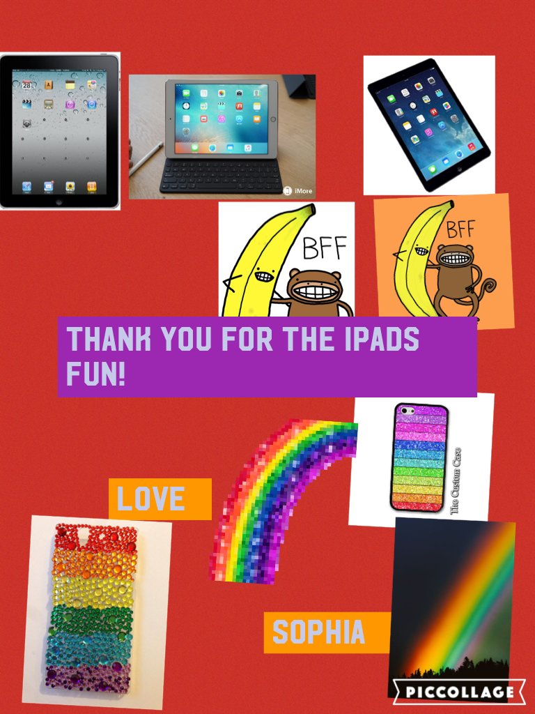MariaEhrke's tweet photo. Thank you for the iPads fun!  #piccollage @JamesReedsv https://t.co/TneTW1HOvC https://t.co/1G6Zu8FhMH