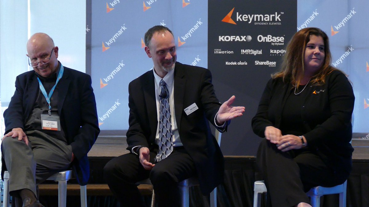 KeyMarkInc's tweet photo. Shout out to @OnBase for teaching us all new ways to make information easy at #kmhorizons https://t.co/HpmX5bGlEn