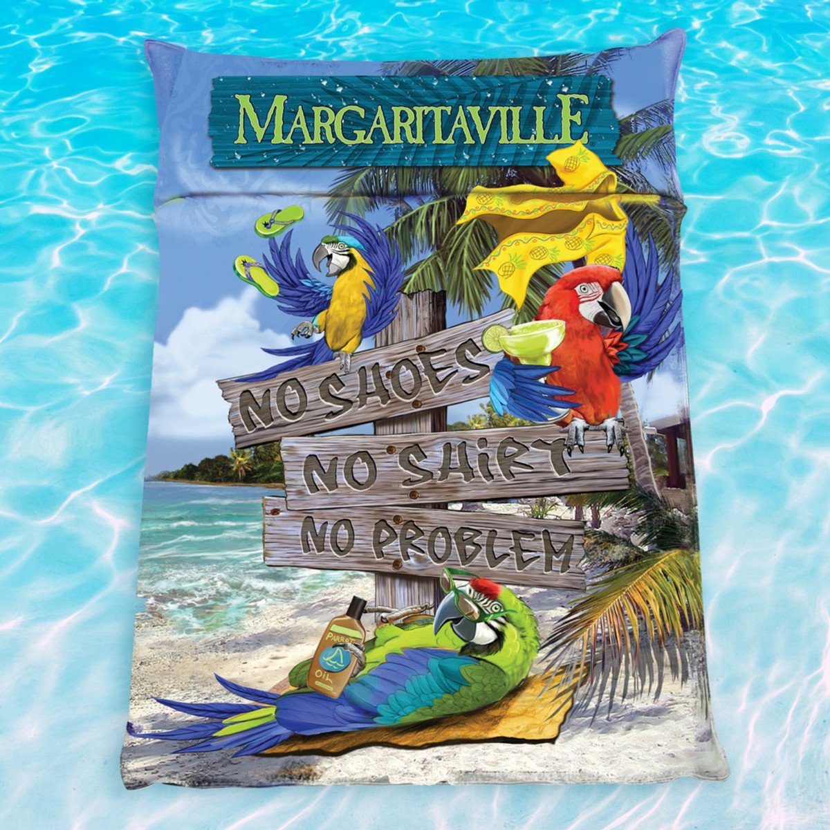 SplashCenter's tweet image. "No Shoes. No Shirt, No Problem" This summer with the "Margaritaville Neoprene Oversized Pool Float". Get yours at; splashsupercenter.com/Margaritaville…