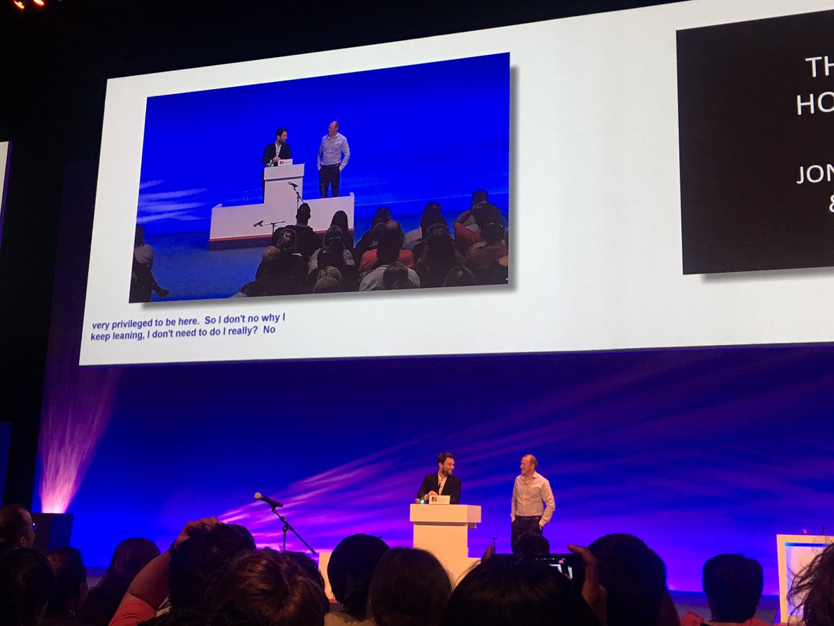 SajilaSagila's tweet photo. Oh it's @MrJonnyBenjamin & @neillaybourn I love their story! #Humanitarian #HelpingStrangers #Inspiring #RCN17 #KeyNoteSpeakers https://t.co/1iqSK1h6pX