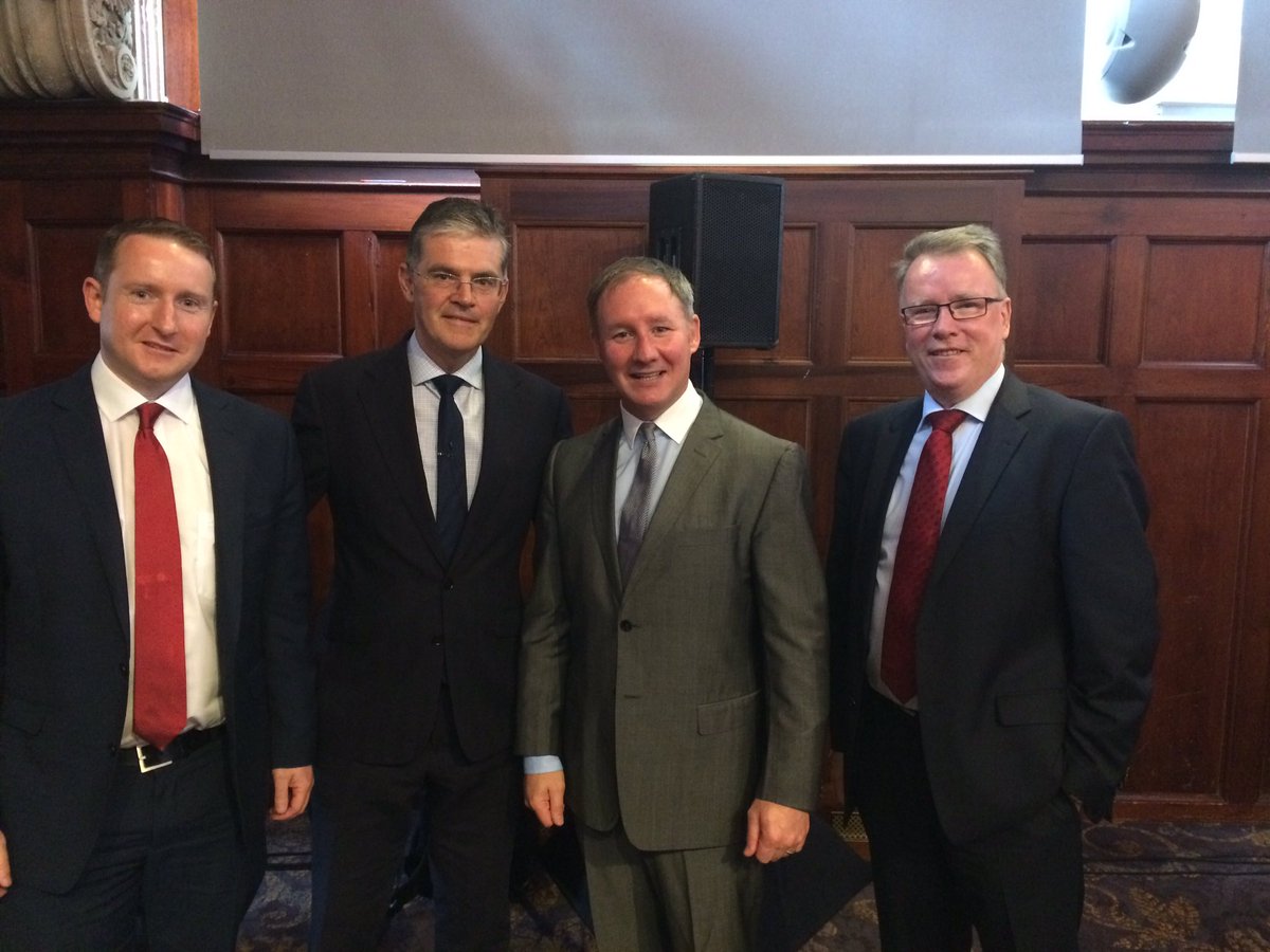 Dalata_Hotels's tweet photo. Inspirational guest speaker today with our CEO Pat McCann, Phillip; GM of @BBHotelDublin & Joe Quinn with Jim Gavin at #DalataConference https://t.co/B7DXMS3ulz