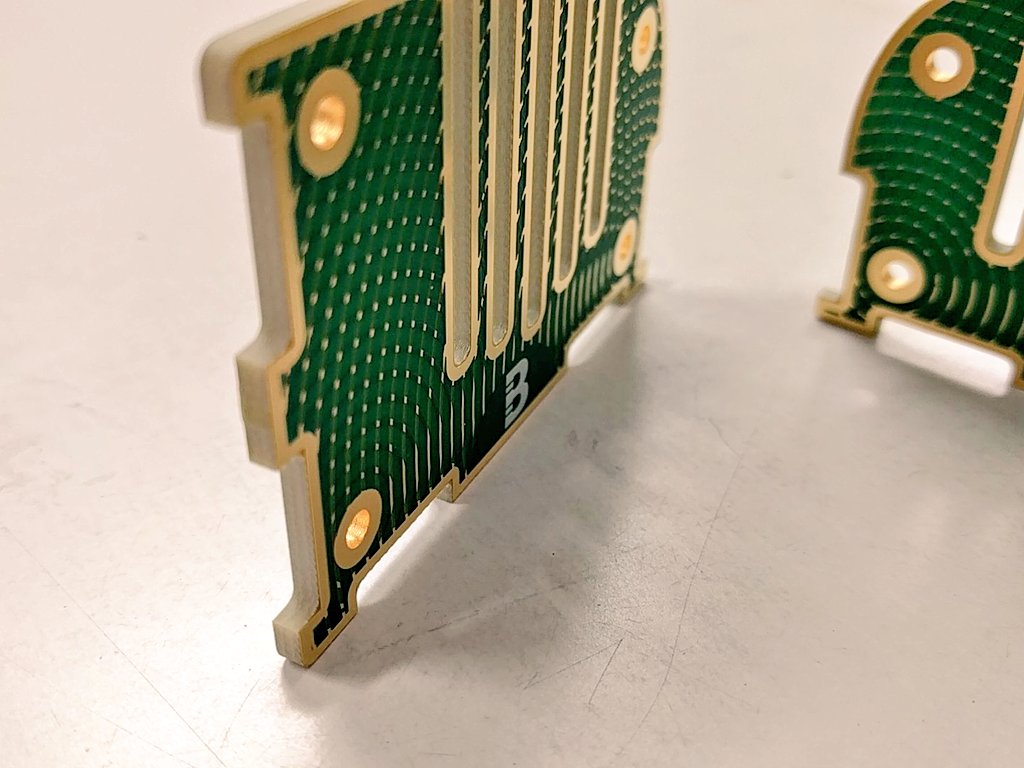 Woop. Prototypes for #BoldportClub project 'Spoolt' arrived! Thanks @eC_PCB.