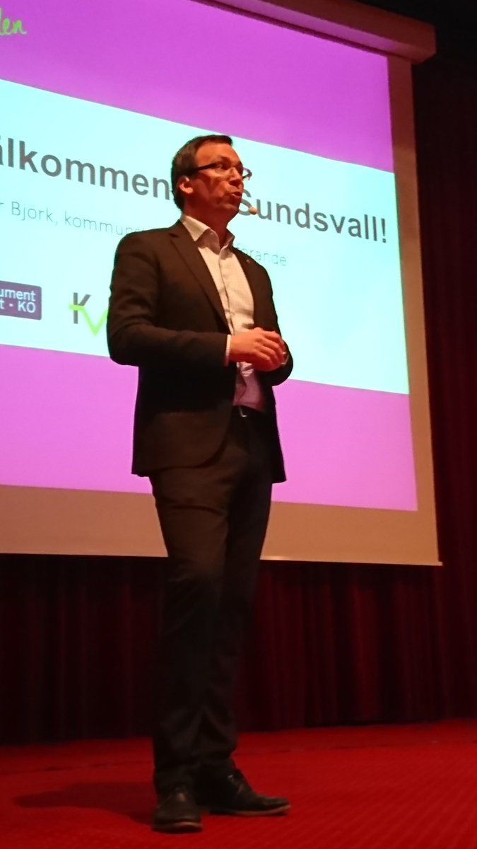 Sundsvalls kommunalråd Peder Björk hälsar oss välkomna till <a href="/Konsumentdagar/">Konsumentdagarna2017</a> i Sundsvall.