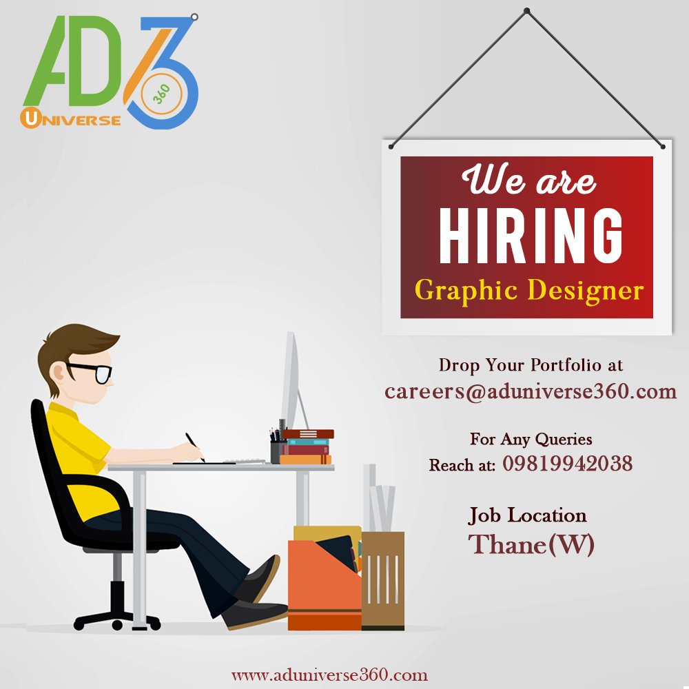 Now Hiring Graphic Designer