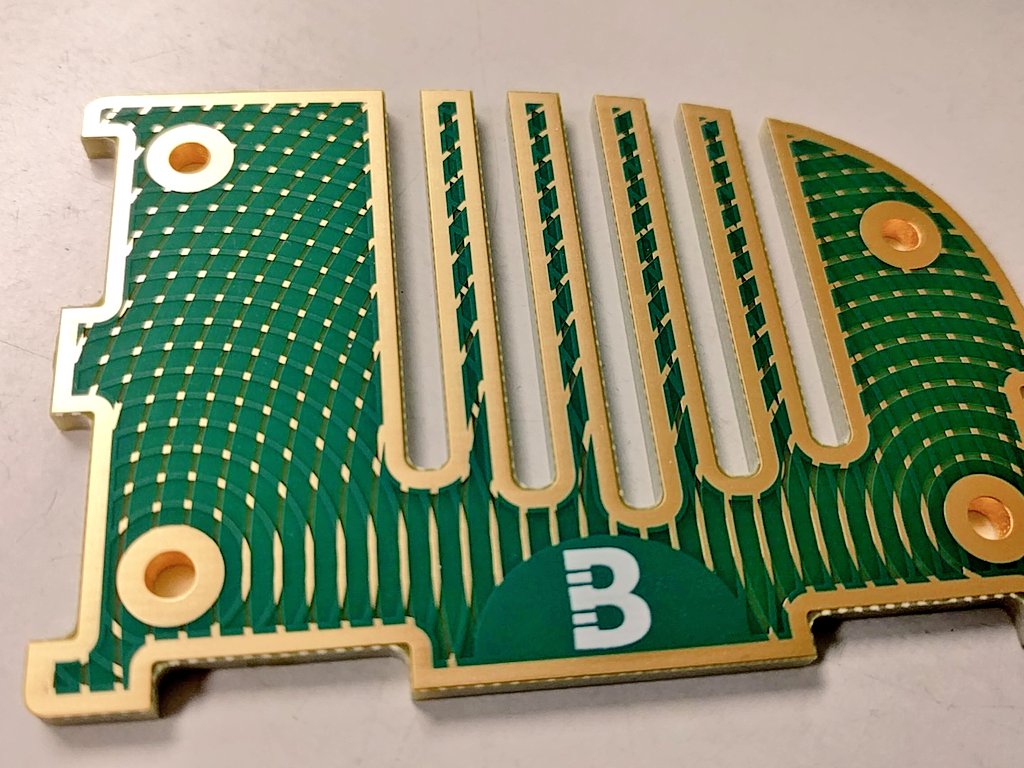 Woop. Prototypes for #BoldportClub project 'Spoolt' arrived! Thanks @eC_PCB.