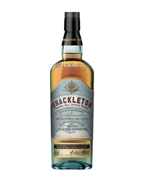 whisky4everyone's tweet image. This week's Nice Looking New Whisky Product is @The_Shackleton Blended Malt. More details in Friday's edition of Inbox.