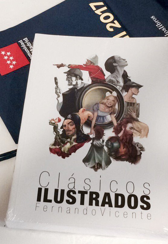 Ya a la venta el catálogo 'Clásicos Ilustrados' Fernando Vicente
C/Fortuny 51 #clasicosilustrados #complejoelaguila #aliciaatravesdelespejo